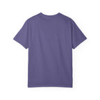 Glitchy Graphic T-Shirt — Retro Glitch Text Tee (Front "GO", Back "Glitchy")