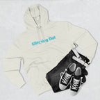 Hoodie — "Glitching Out" Geometric Retro Tech Graphic Hoodie