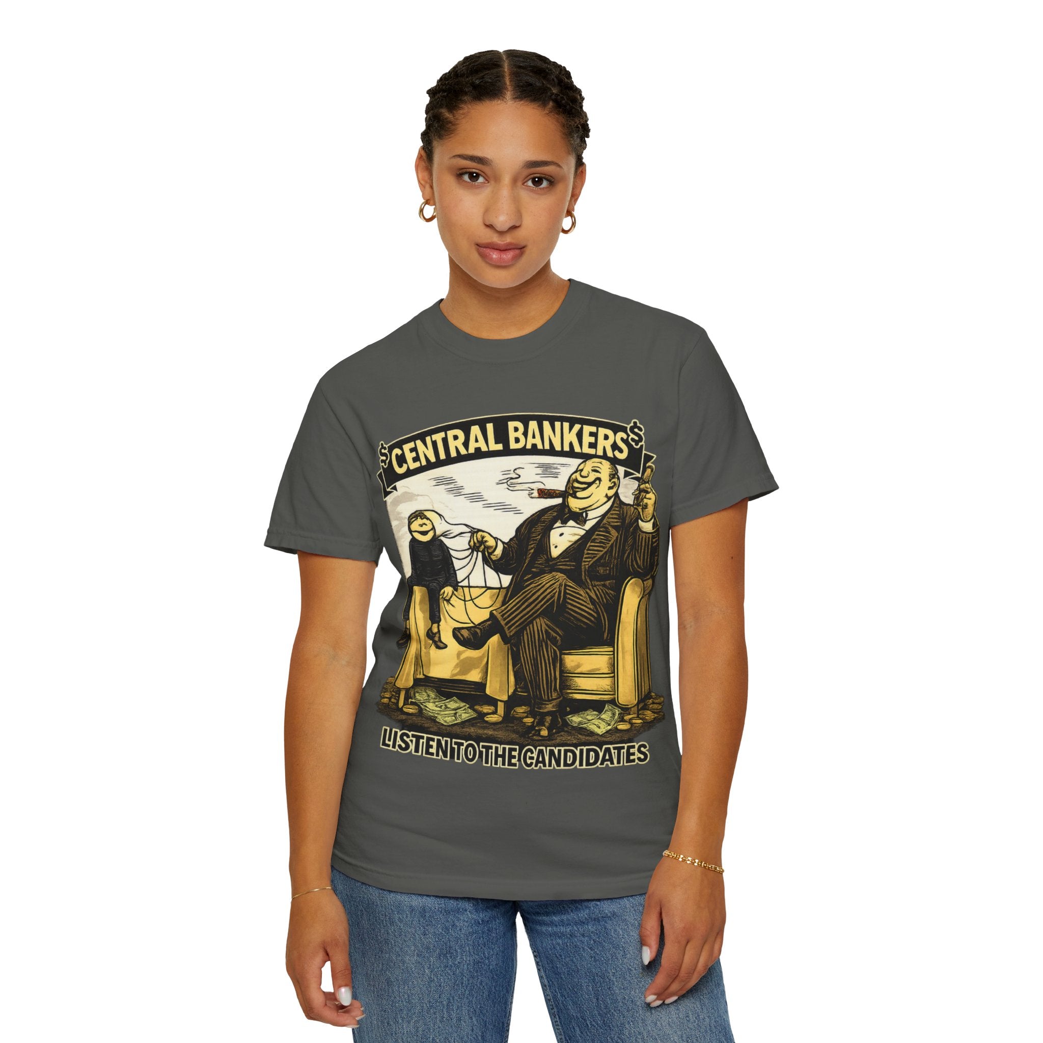 Central Bankers 'Listen to the Candidates' Graphic T-Shirt