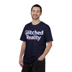 Glitched Reality T‑Shirt — Retro Glitch Graphic Tee with "Glitched Reality" Text