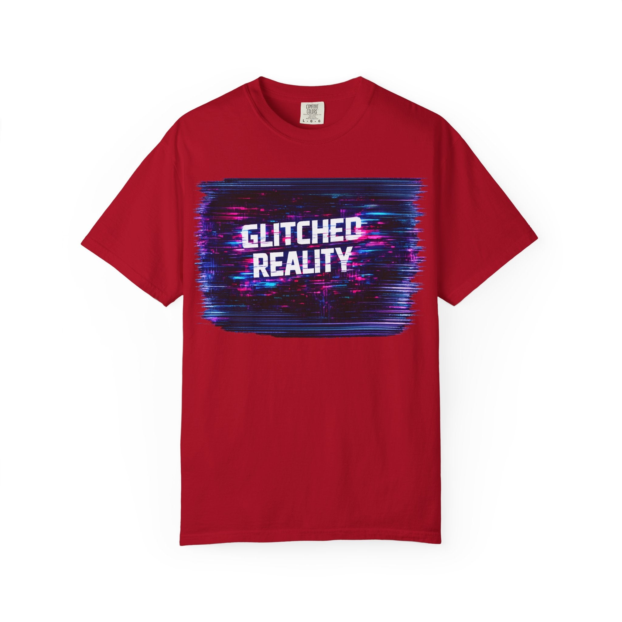 Glitched Reality V2 T‑Shirt — Retro Cyberpunk Digital Distortion Tee