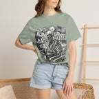 Voting Skeptic Graphic T-Shirt — "Waiting to See If Voting Changes Anything."