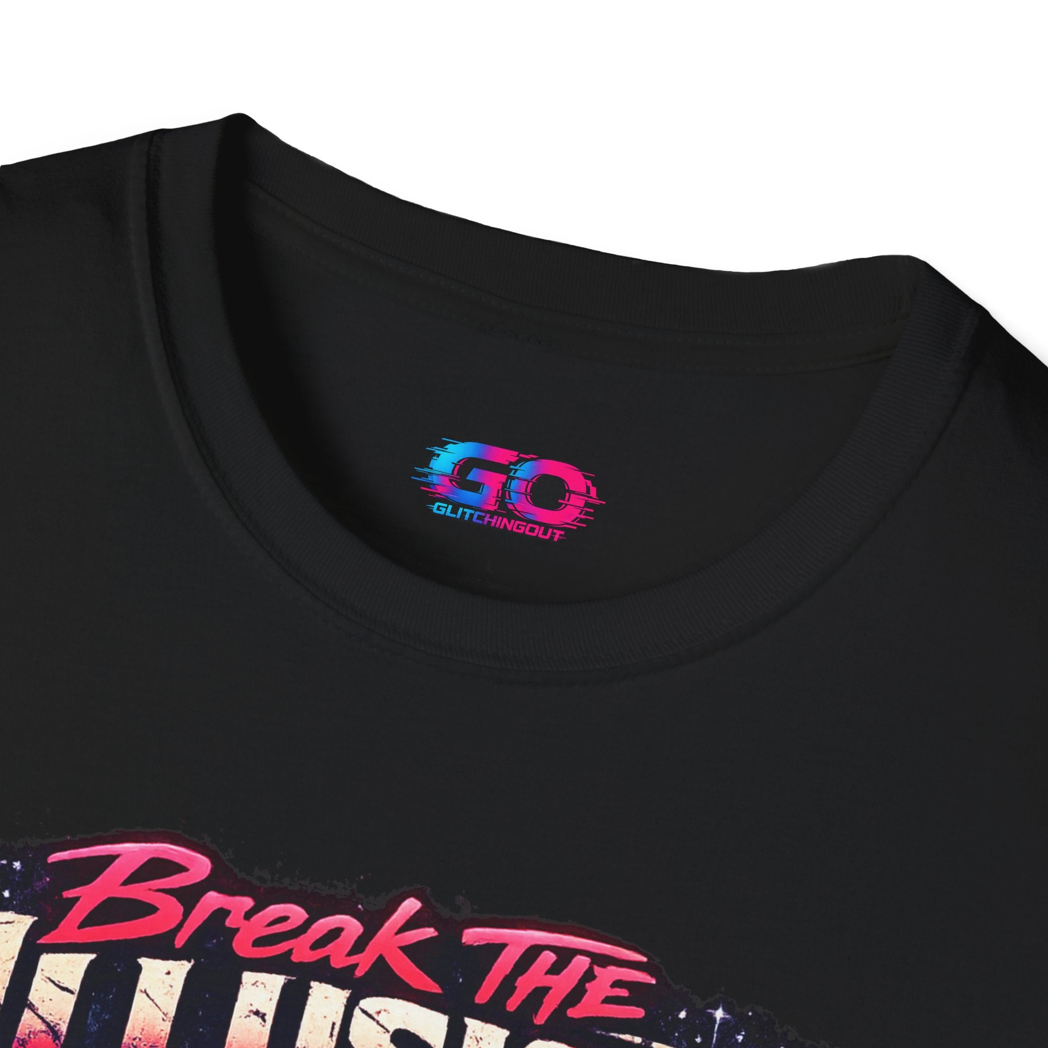 Break the Illusion Graphic T-Shirt — Psychedelic Tee