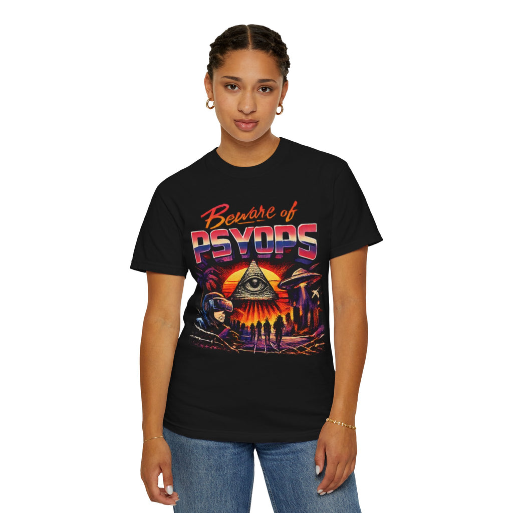 Beware of Psyops — Vintage Graphic T-Shirt