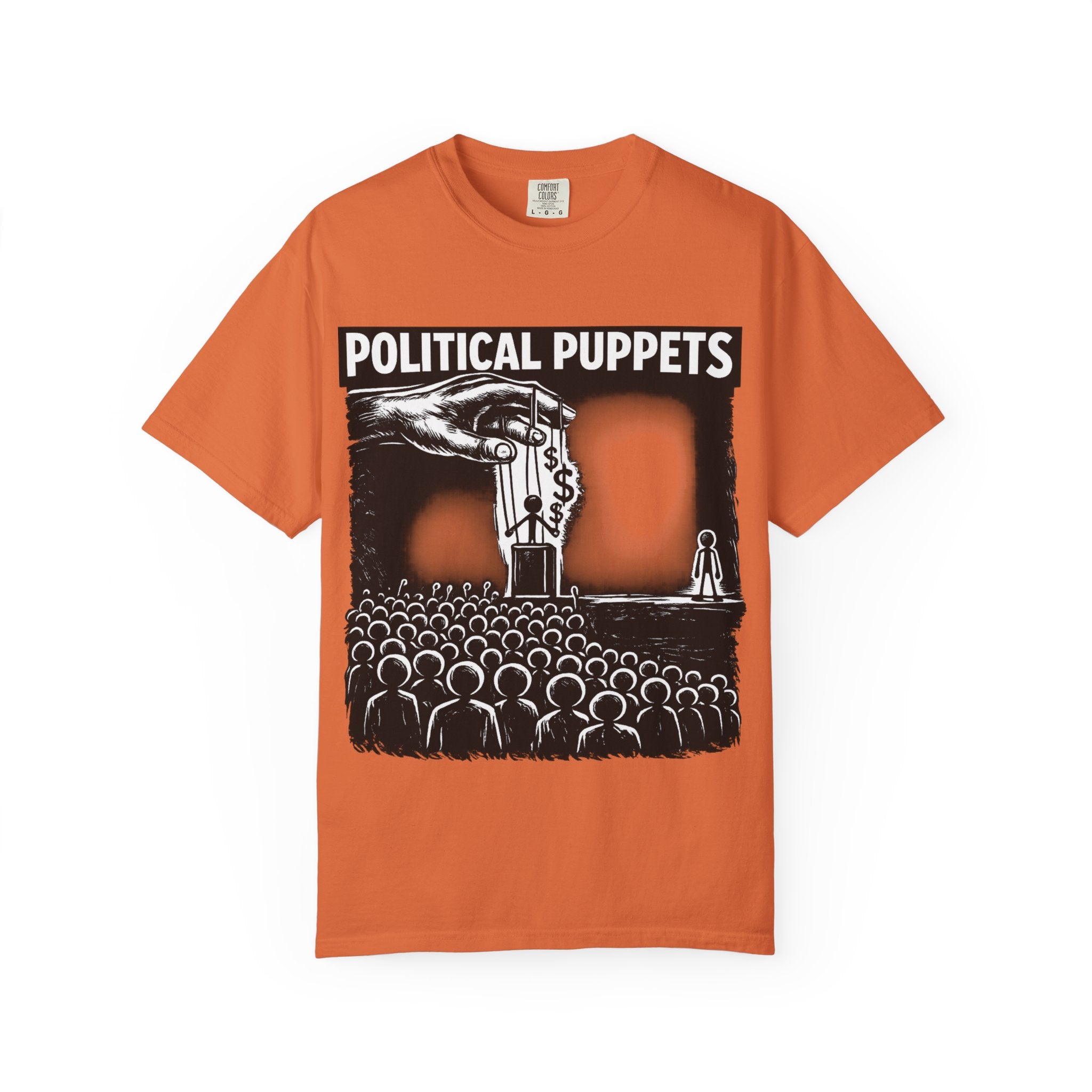 Political Puppets T-Shirt — Anti-Establishment Graphic Tee