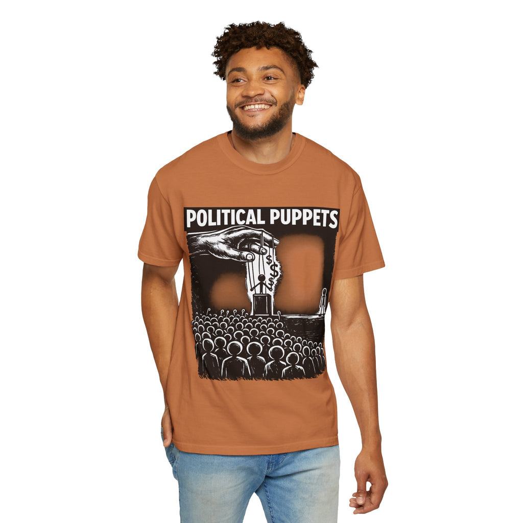 Political Puppets T-Shirt — Anti-Establishment Graphic Tee