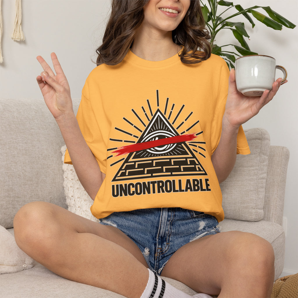 Uncontrollable Pyramid Graphic T-Shirt