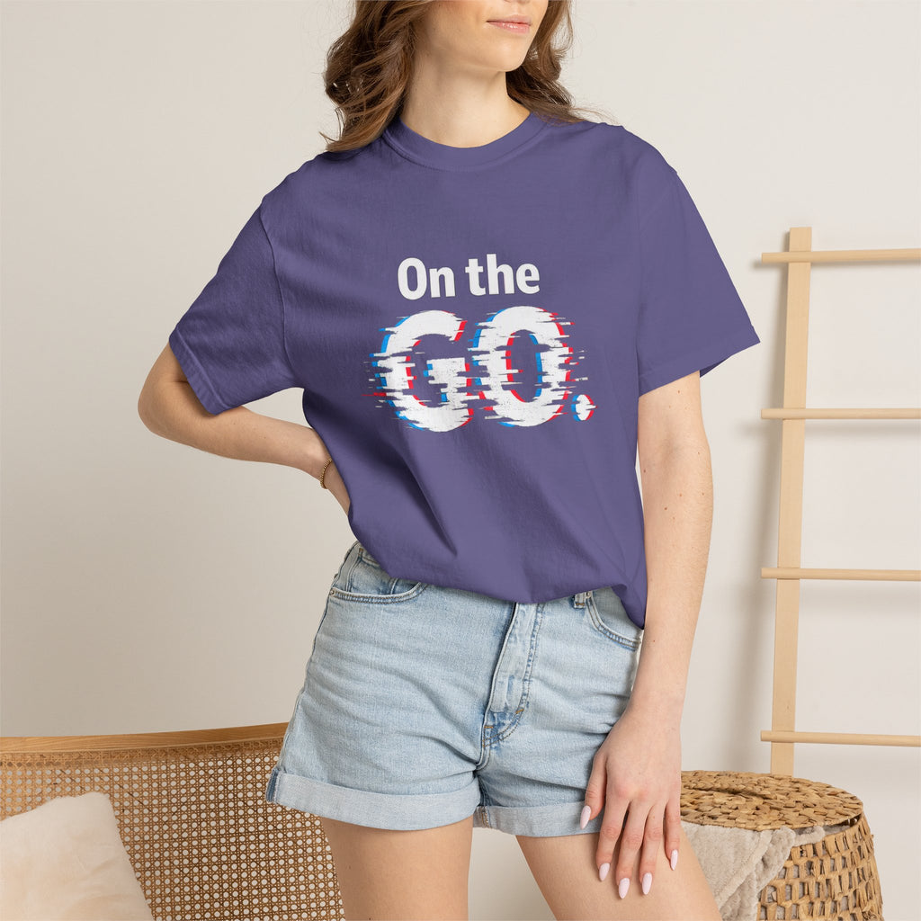 On the GO Glitch V2 Graphic T-Shirt