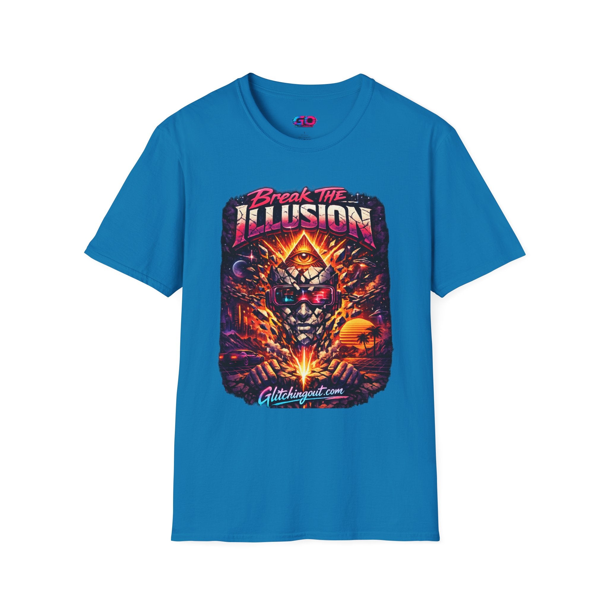 Break the Illusion Graphic T-Shirt — Psychedelic Tee