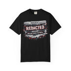 Redacted News Graphic T-Shirt — "REDACTED: You Can't Handle the Truth"