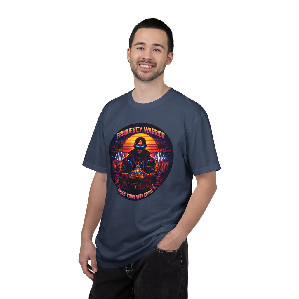 Frequency Warrior — Raise Your Vibration Graphic T-Shirt