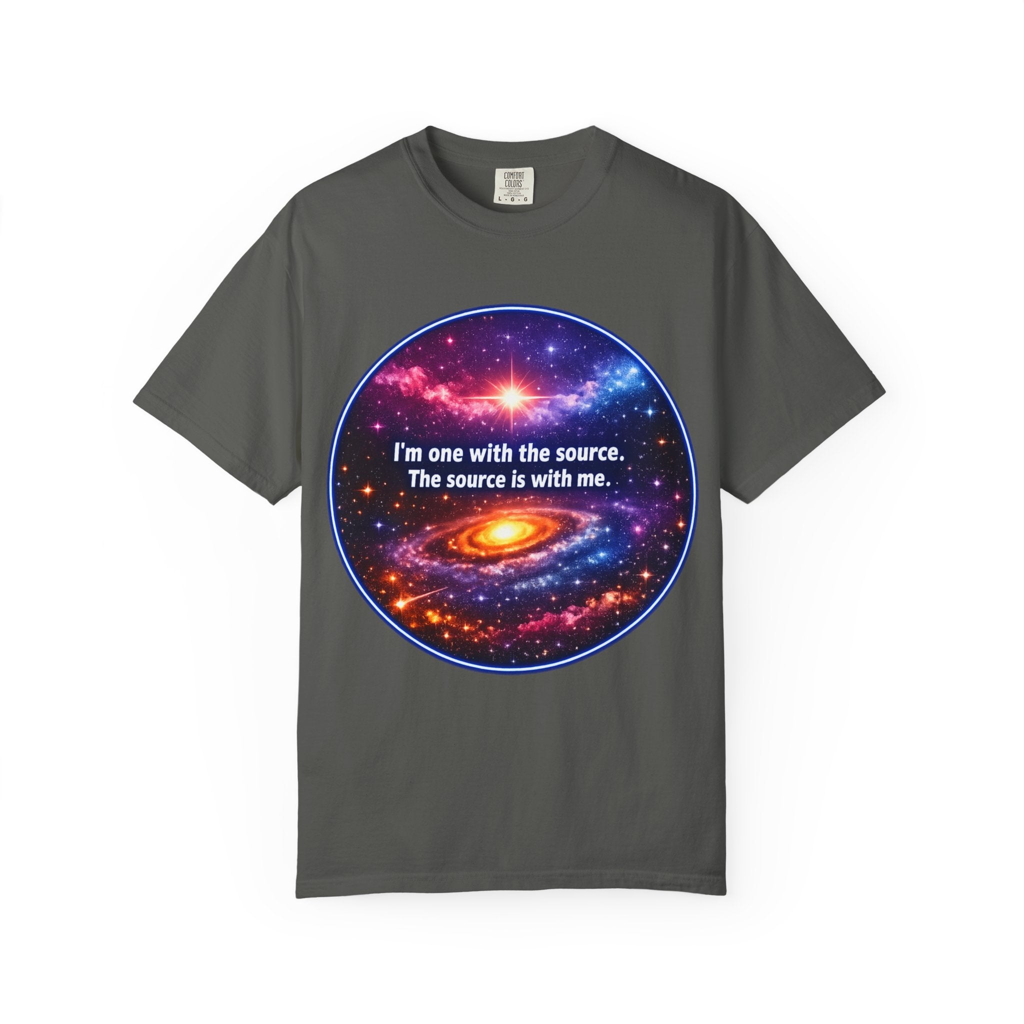 Source T-Shirt — "I'm One With the Source" Tech Graphic Tee