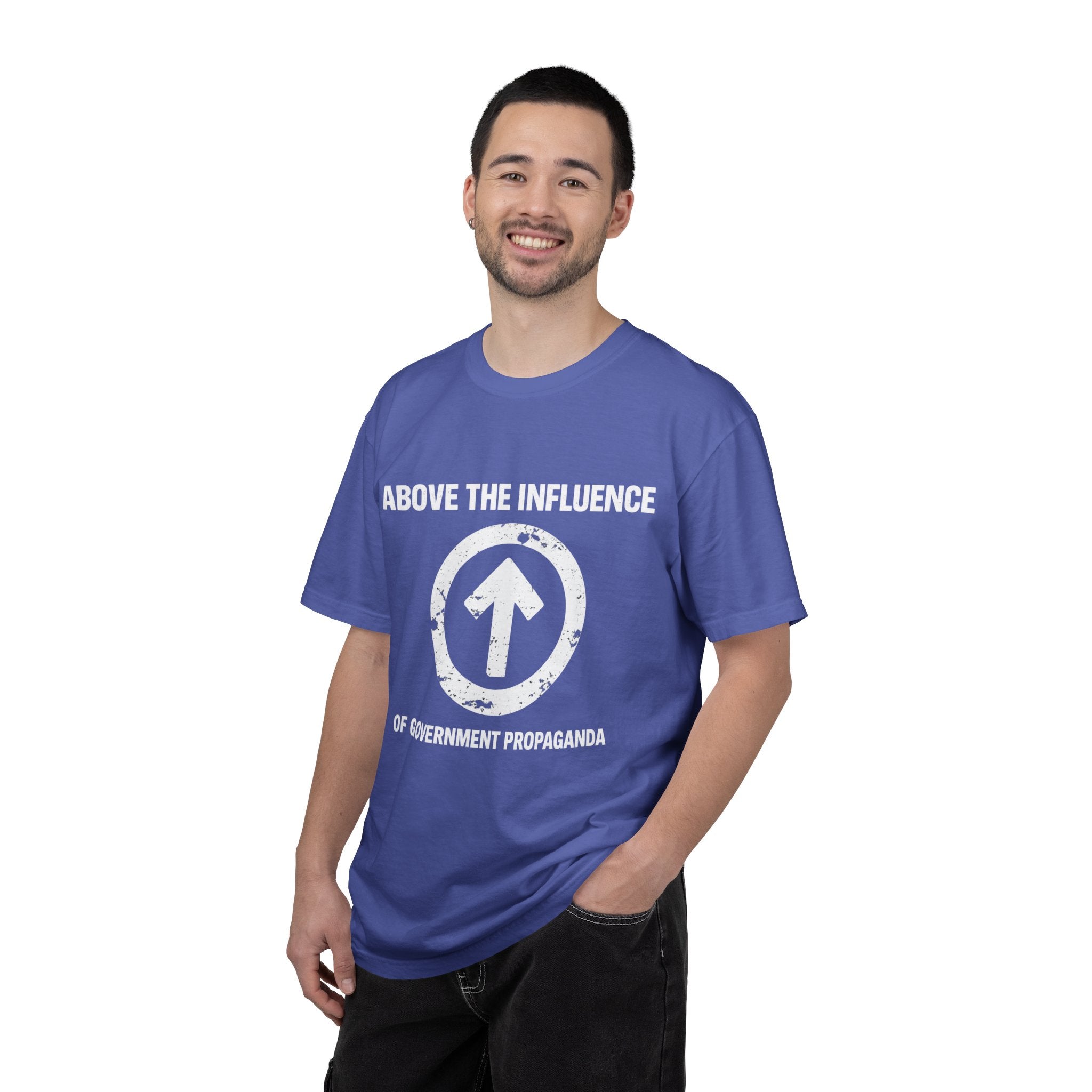 Above The Influence T-Shirt — Anti-Propaganda Graphic Tee
