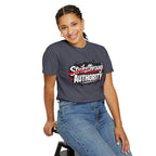 T-Shirt — “Strikethrough Authority” Graphic Tee | Bold Streetwear Protest Design