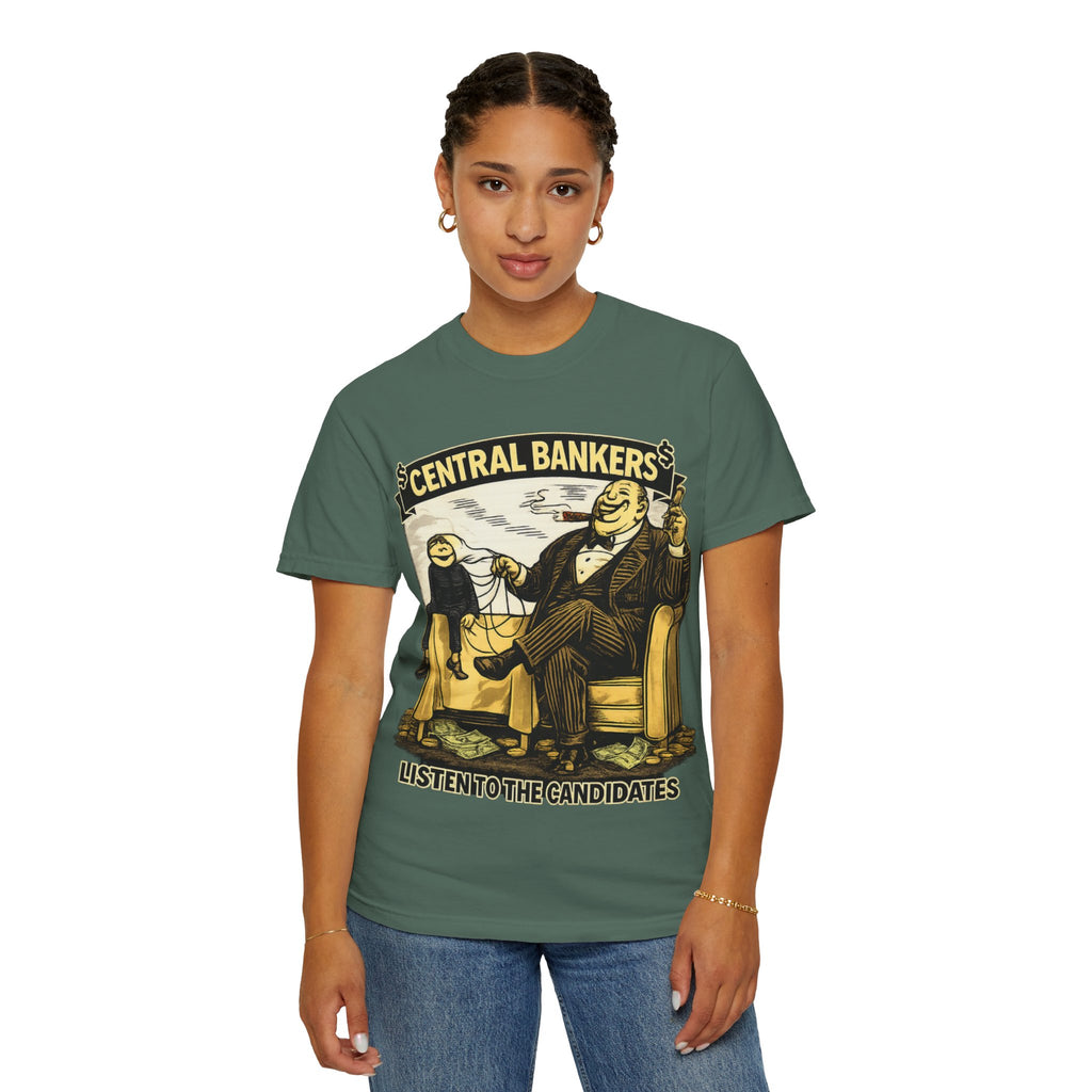 Central Bankers 'Listen to the Candidates' Graphic T-Shirt