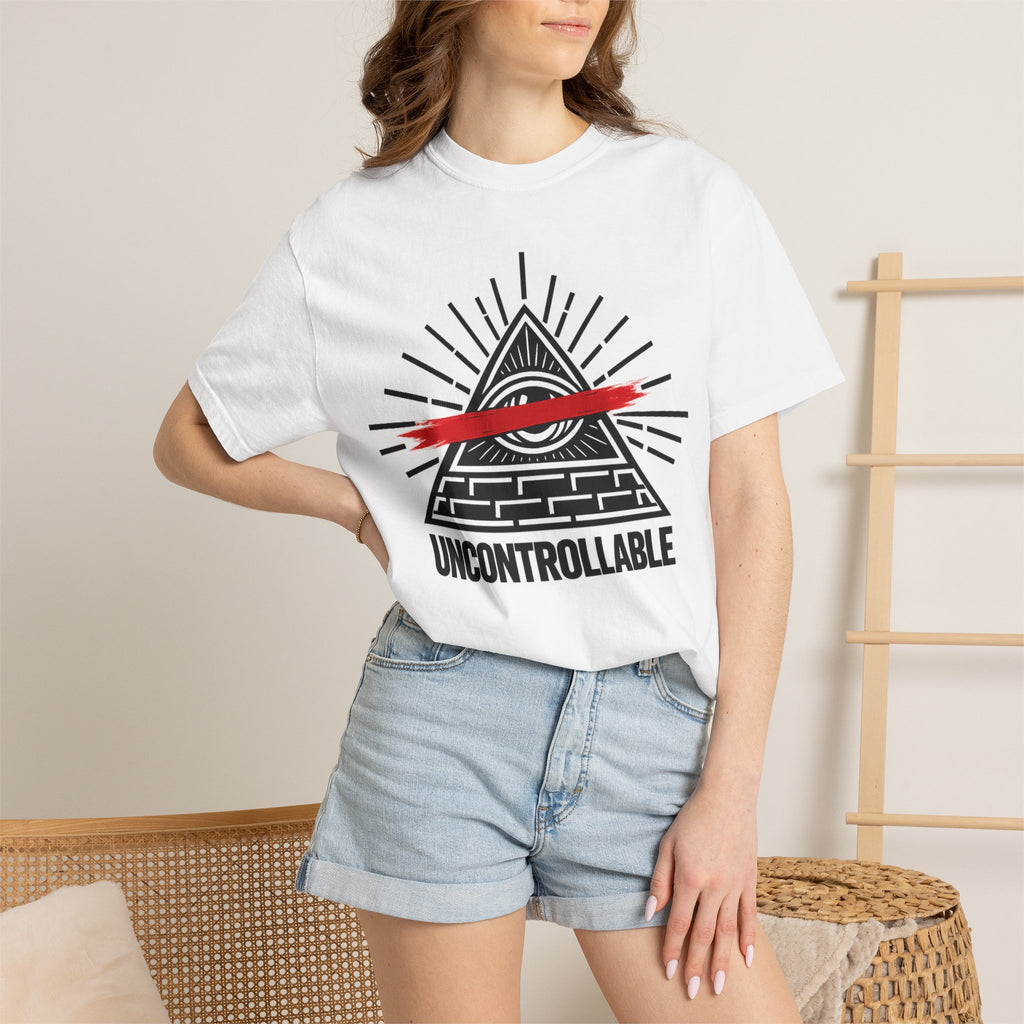 Uncontrollable Pyramid Graphic T-Shirt