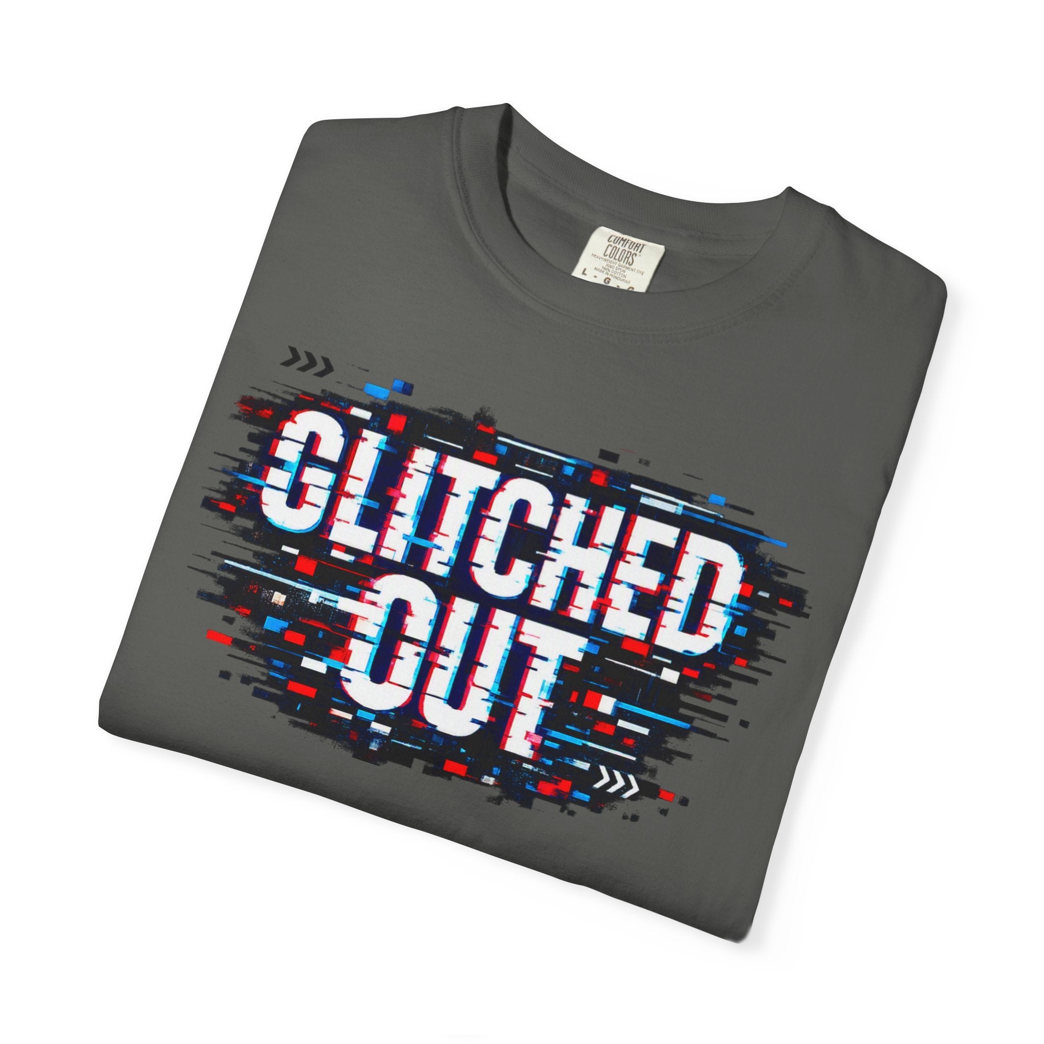 Glitched Out T-Shirt — Retro Glitch Graphic Tee