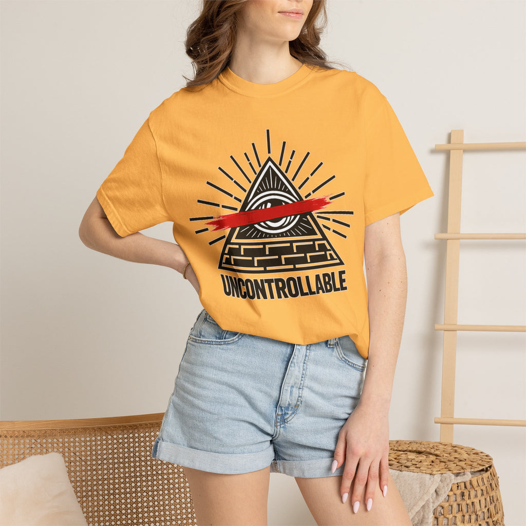 Uncontrollable Pyramid Graphic T-Shirt