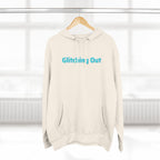 Hoodie — "Glitching Out" Geometric Retro Tech Graphic Hoodie