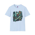 Cyberpunk Cityscape T‑Shirt — Neon Tokyo Skyline Graphic Tee
