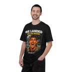 We Landed on the Moon! Or Did We?' Retro Comedy Space Graphic Tee