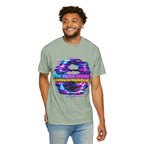 Glitch Circle T‑Shirt — "The Signal Breaks" Retro Cyberpunk Tee