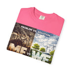Me vs We Environmental Awareness T-Shirt — Problem vs Solution Graphic Tee