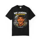 We Landed on the Moon! Or Did We?' Retro Comedy Space Graphic Tee