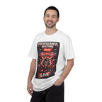 Propaganda Machine Live T-Shirt — Retro Radio Skull Graphic Tee