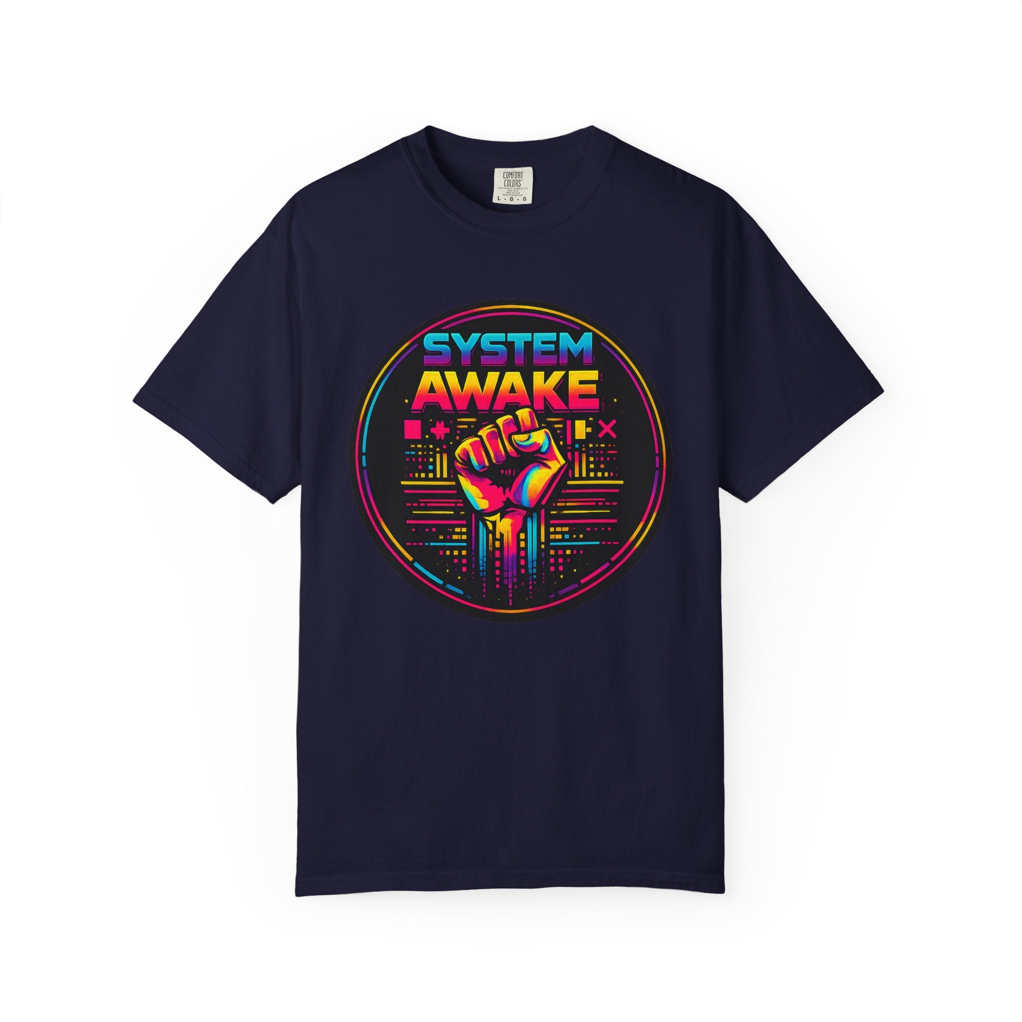 System Awake Retro Fist T-Shirt