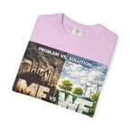 Me vs We Environmental Awareness T-Shirt — Problem vs Solution Graphic Tee