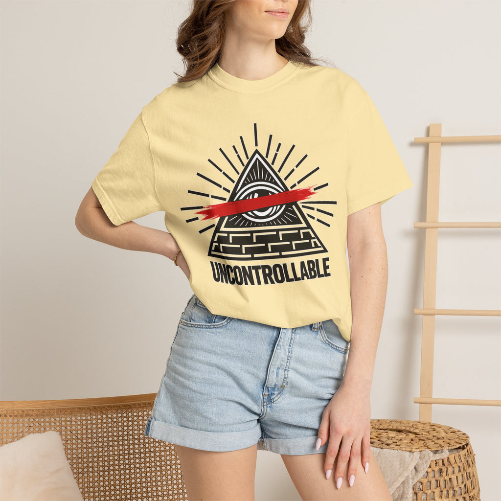 Uncontrollable Pyramid Graphic T-Shirt