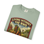 "Living Without the NWO" Gardening Vintage Graphic T-Shirt