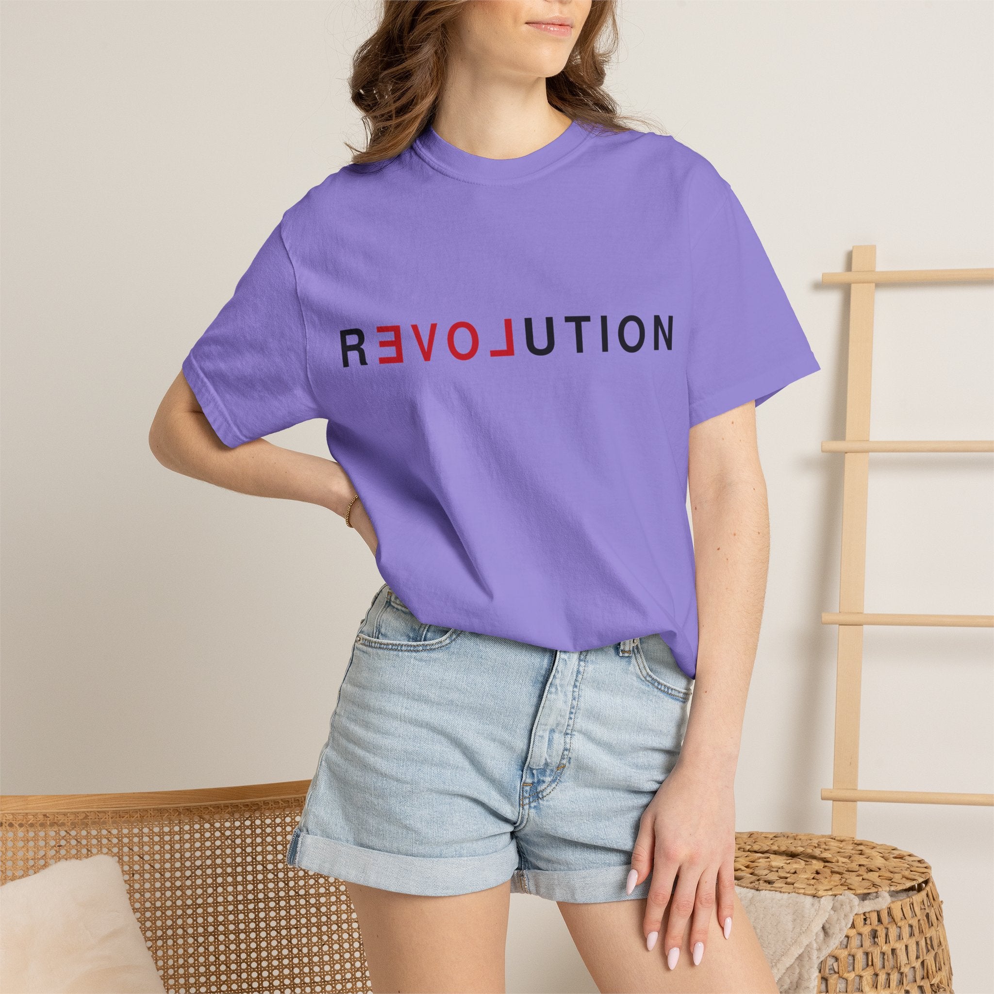 Revolution Graphic T-Shirt — Minimalist Political Tee