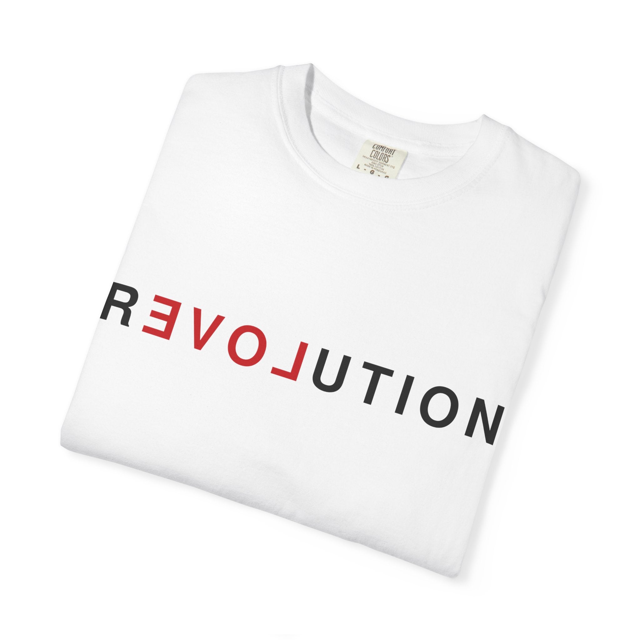 Revolution Graphic T-Shirt — Minimalist Political Tee