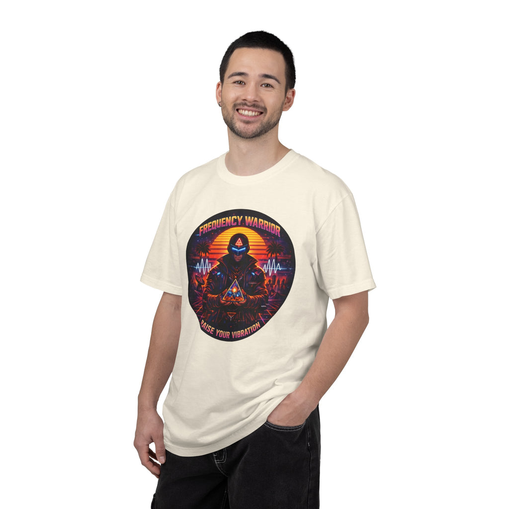 Frequency Warrior — Raise Your Vibration Graphic T-Shirt