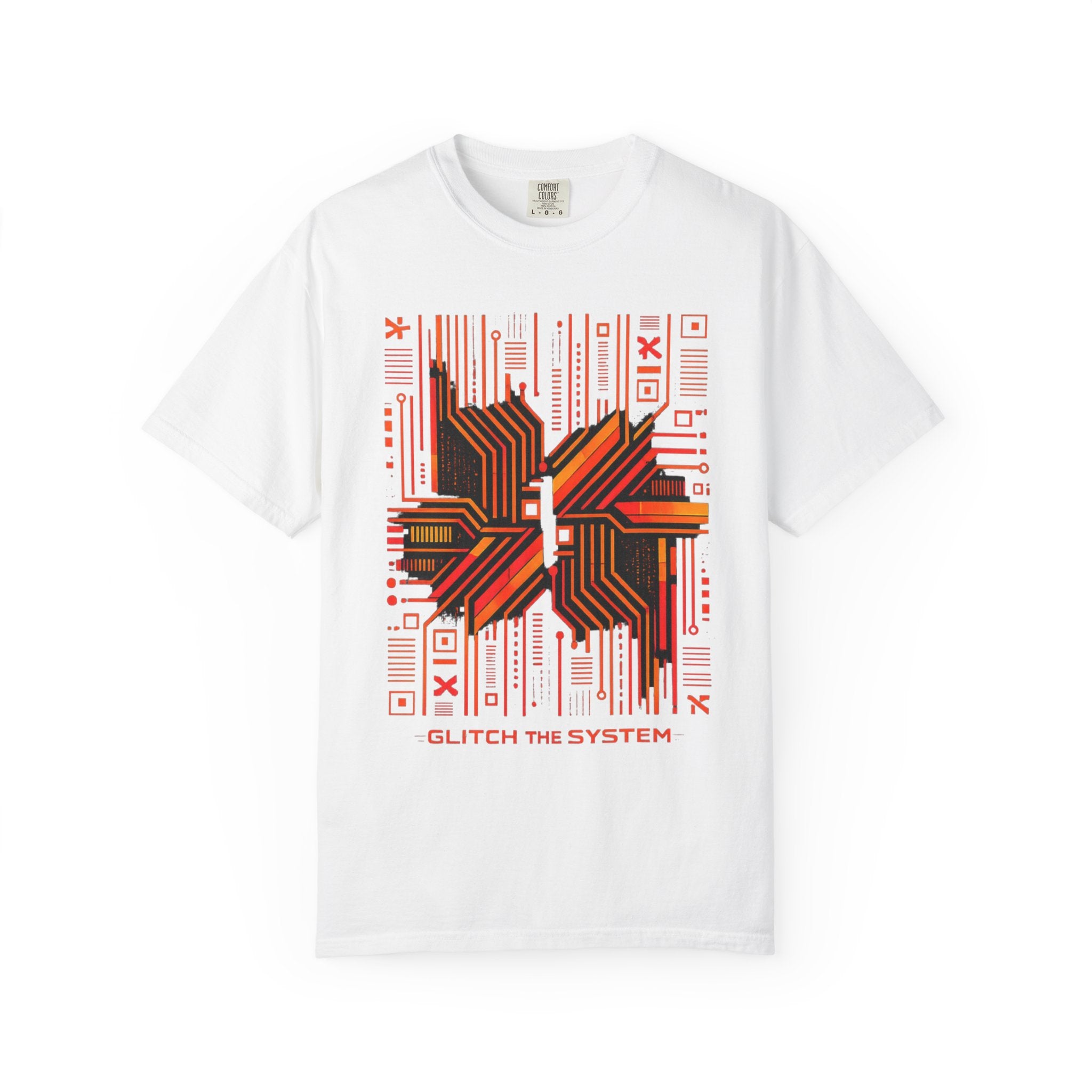 Glitch The System V2 Graphic T-Shirt