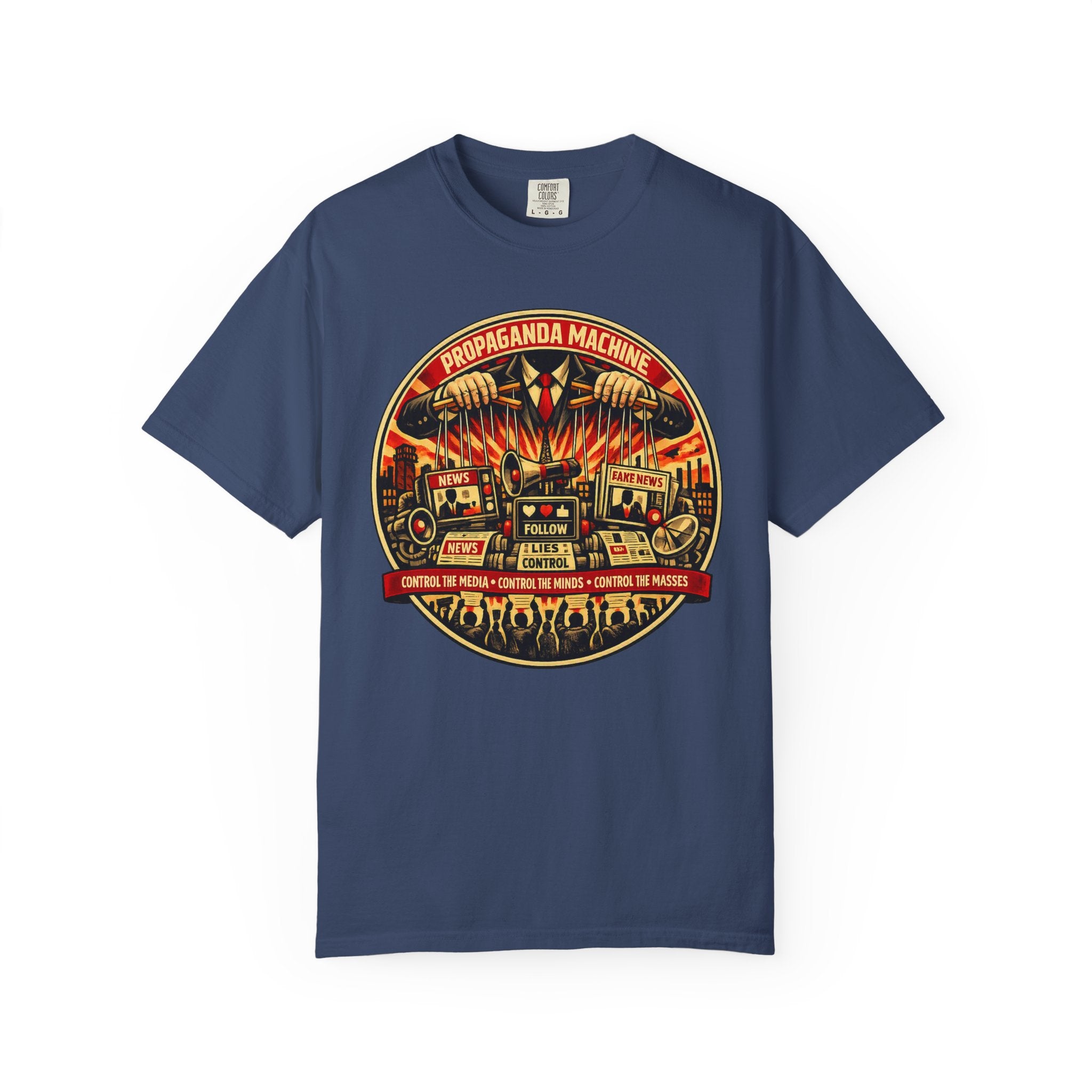 Propaganda Machine — Retro Graphic Tee