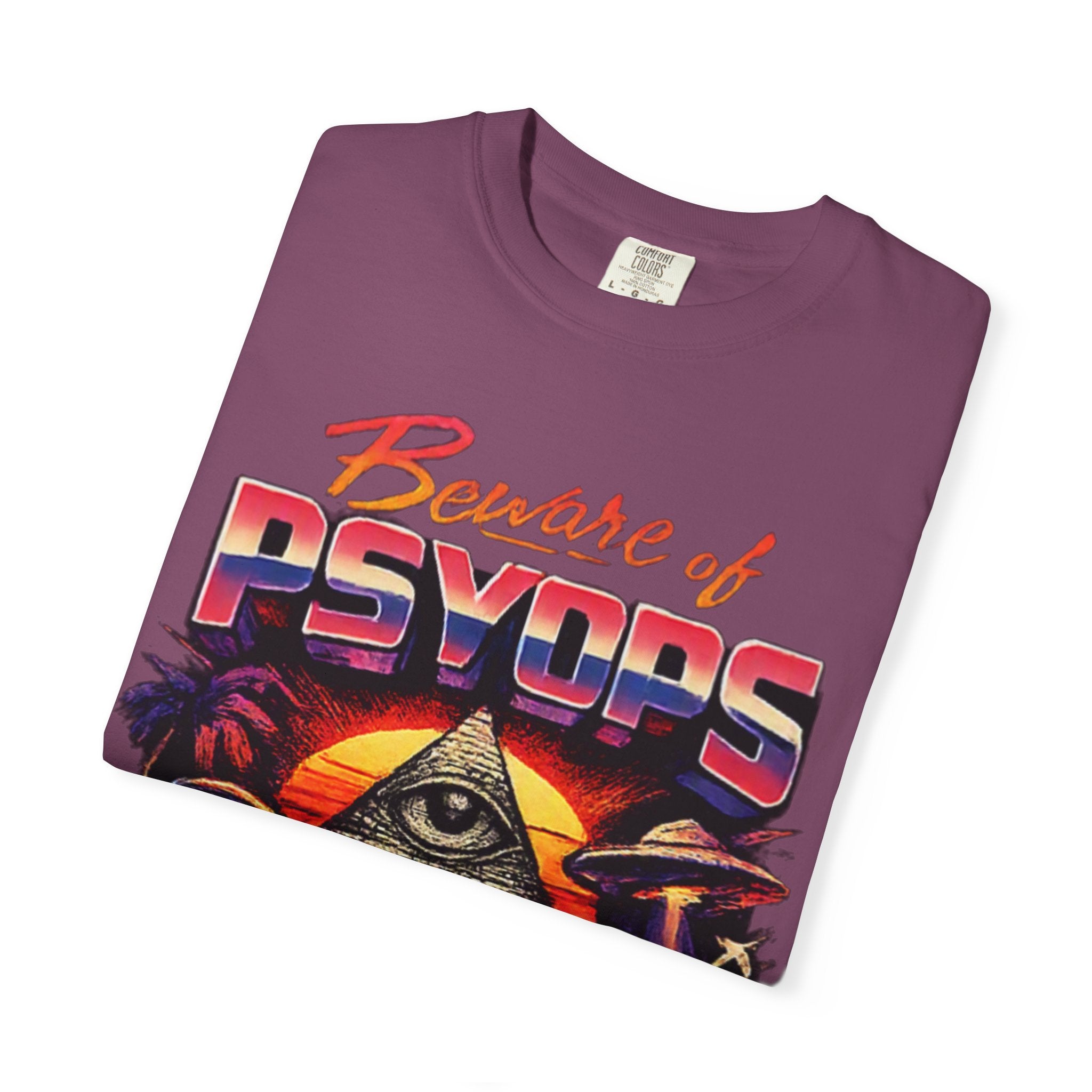 Beware of Psyops — Vintage Graphic T-Shirt