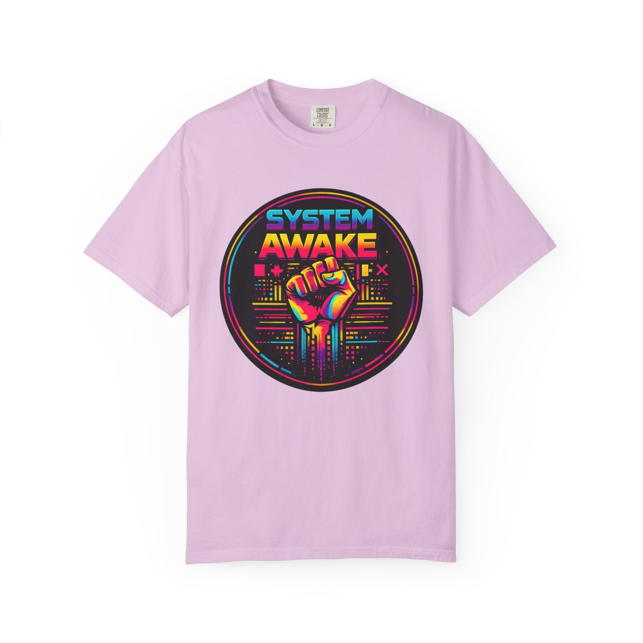 System Awake Retro Fist T-Shirt