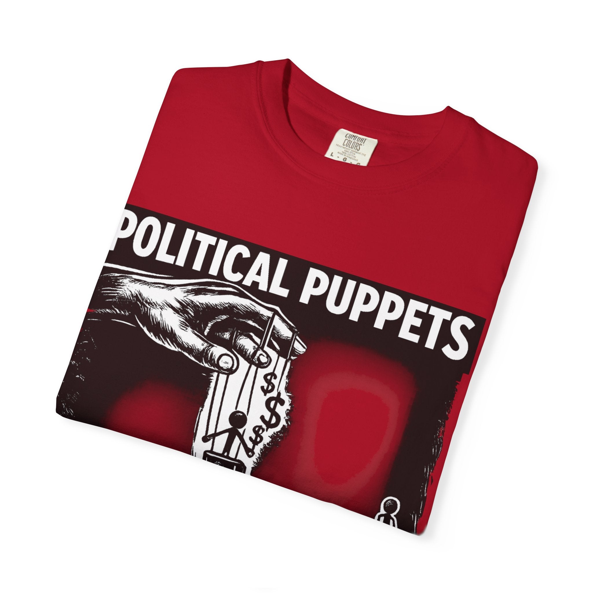 Political Puppets T-Shirt — Anti-Establishment Graphic Tee
