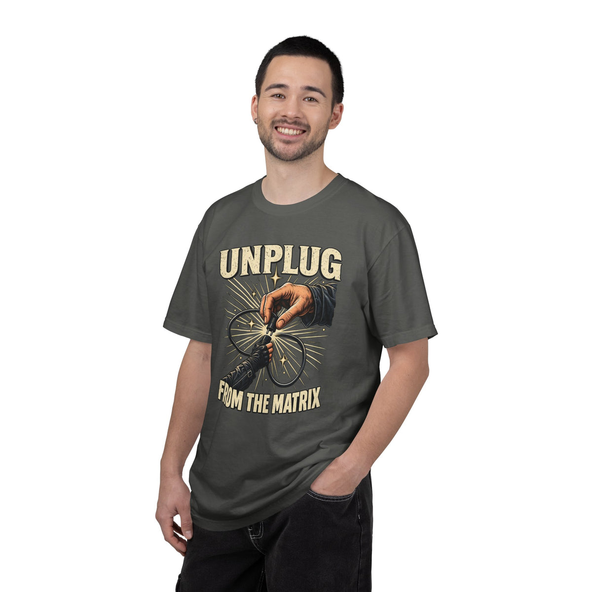 Unplug From the Matrix Graphic T-Shirt