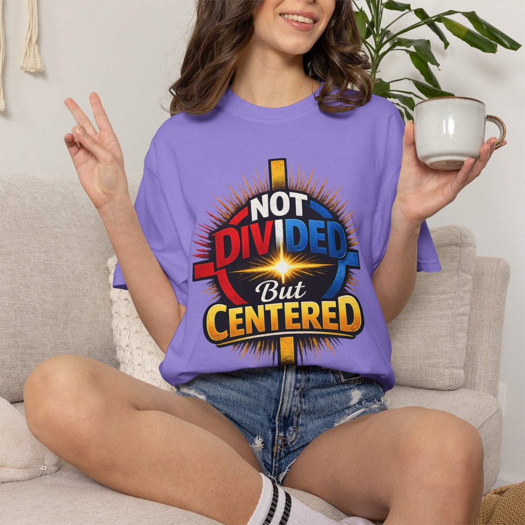 Centered Not Divided Graphic T-Shirt