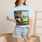 Me vs We Environmental Awareness T-Shirt — Problem vs Solution Graphic Tee