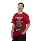 Propaganda Machine Live T-Shirt — Retro Radio Skull Graphic Tee
