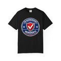 No Bioengineered Ingredients T-Shirt — Retro Shield Organic Food Badge Tee