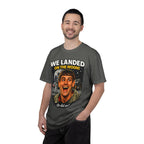 We Landed on the Moon! Or Did We?' Retro Comedy Space Graphic Tee