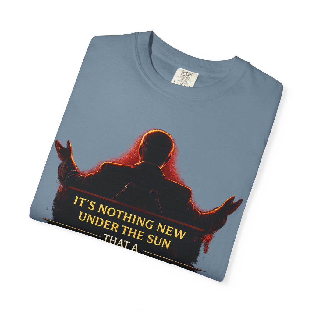 Political Quote T-Shirt — "A Politician's Promises Are the Total Opposite" Graphic Tee