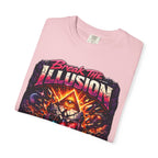 Break the Illusion Graphic T-Shirt — Psychedelic Occult Skull Tee