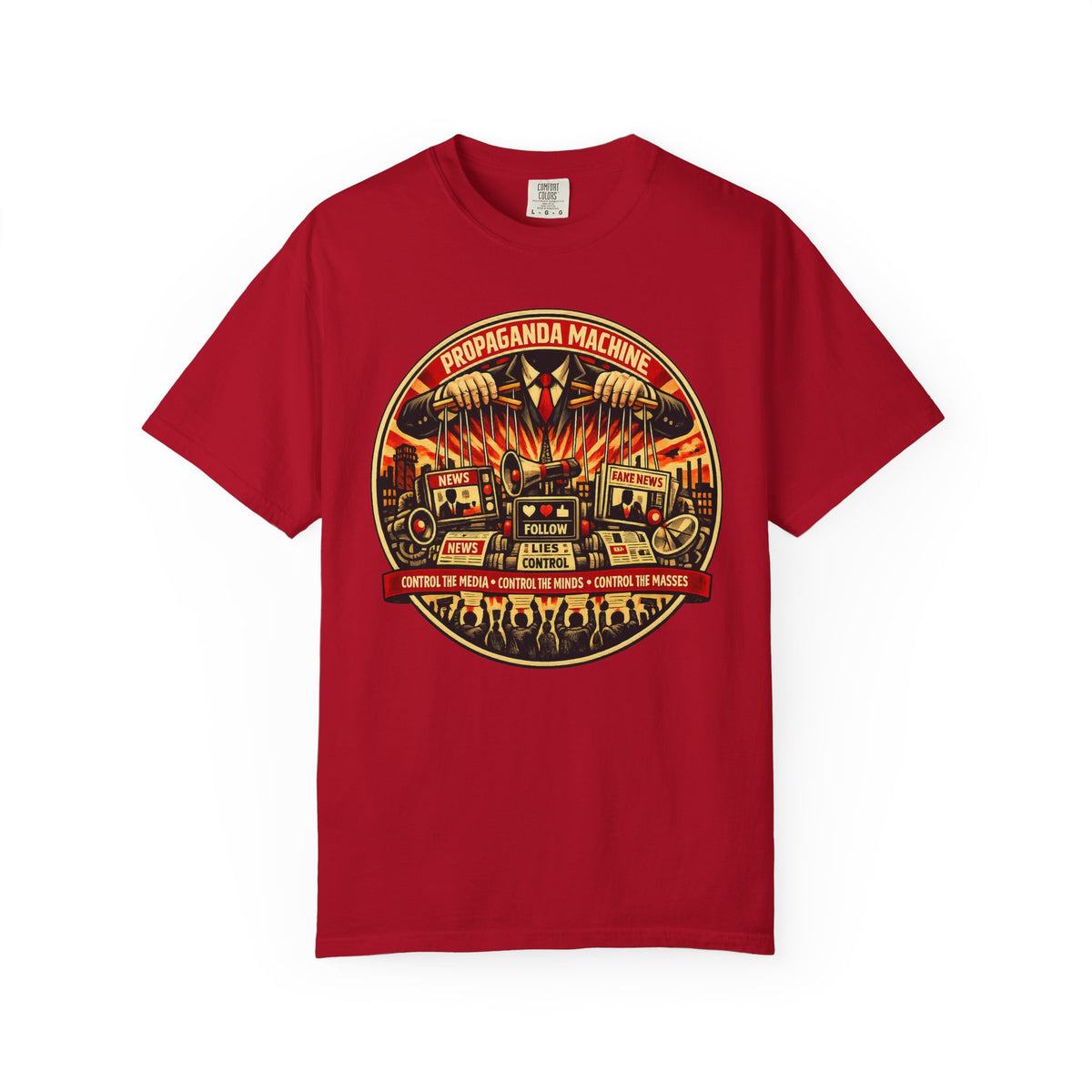 Propaganda Machine — Retro Graphic Tee
